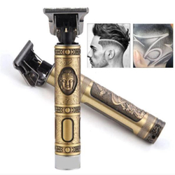 Máquina de Cortar Cabelo e Barbeador Aparador Profissional Elétrico Recarregável USB Vintage Retro é boa?