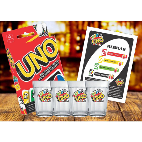 Uno Drink - Jogo Completo - Deck de Cartas - Magazine Luiza