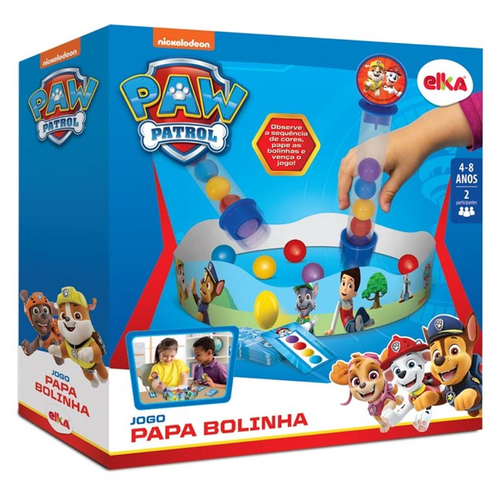 Jogo Papa Bolinha - Patrulha Canina - Elka