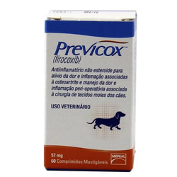 Anti-inflamatório Previcox de 57 mg para cães? 60 Comprs Menor preço em Anti-inflamatório Previcox de 57 mg para cães? 60 Comprs