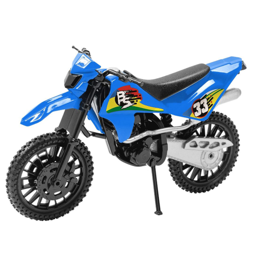 Moto Trilha Motocross Várias Cores 24cm - Bs Toys em Promoção na Americanas