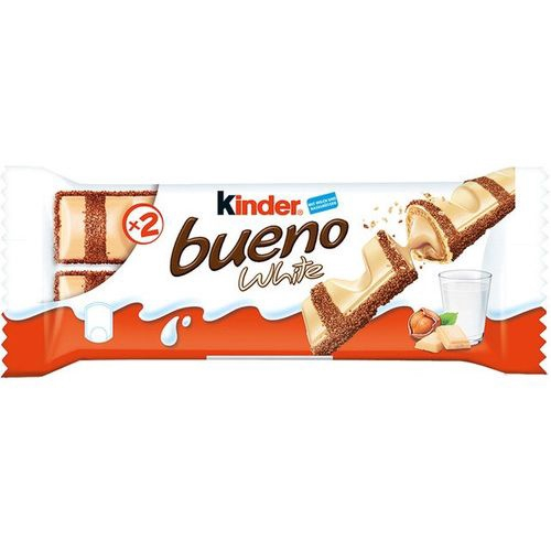 Caixa Kinder Bueno White Com 30un De 43g Em Promoção Na Americanas