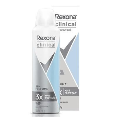 Desodorante Antitranspirante Aerosol Rexona Clinical Sport150ml