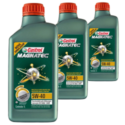 3 Óleo Sintético 5w40 Magnatec A3 B4 Stop-Start Castrol Fiat Menor preço em 3 Óleo Sintético 5w40 Magnatec A3 B4 Stop-Start Castrol Fiat