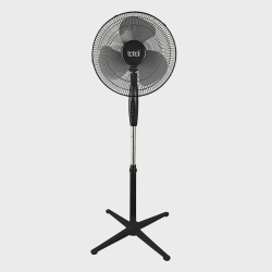 Ventilador Pedestal Coluna Total Home 3 Velocidades Altura Ajustável 43 cm 45W 60Hz Casa Escritório 110V Preto Menor preço em Ventilador Pedestal Coluna Total Home 3 Velocidades Altura Ajustável 43 cm 45W 60Hz Casa Escritório 110V Preto
