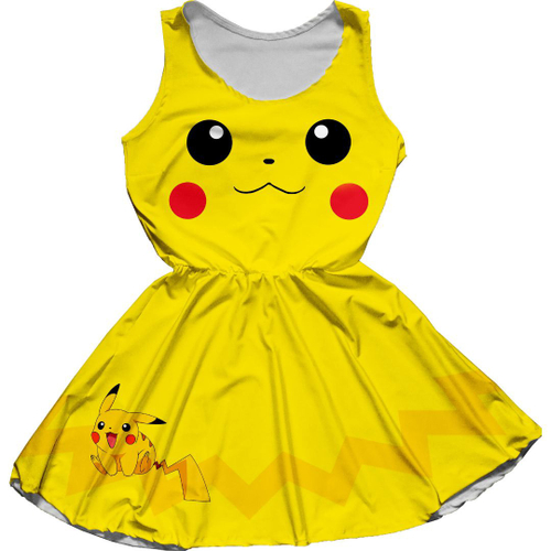 Fantasia Pikachu Feminina Adulta