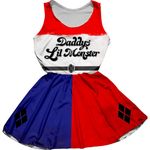 Vestido Rodado - Arlequina Harleyquinn Suicida(129)