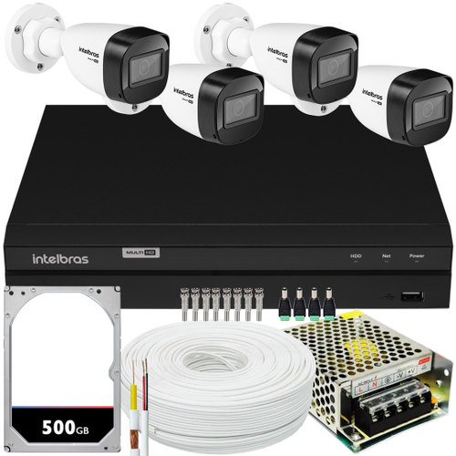 Kit Cftv 04 Câmeras Vhd 1120 B G6 Mhdx 1204 500GB Em Promoção | Ofertas ...