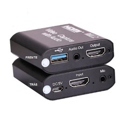 Placa De Captura Hdmi Rullz Vídeo Capture Com Áudio E Loop Menor preço em Placa De Captura Hdmi Rullz Vídeo Capture Com Áudio E Loop