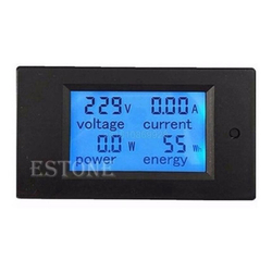 Medidor De Consumo - Contador De Energia -Painel Digital Lcd Menor preço em Medidor De Consumo - Contador De Energia -Painel Digital Lcd