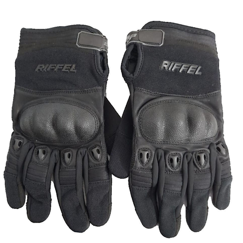 Luva Motociclista Riffel Urban Masculina Preta Tam gg no Shoptime