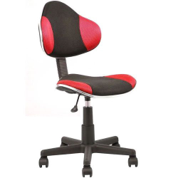 Cadeira Giratória Secretária Office Play Tecido Preto / Vermelho é boa?