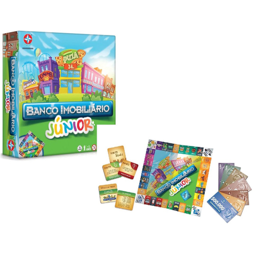 Jogo Banco Imobiliário Junior - Mundo do Estudante