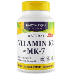 Vitamina K2 MK-7 100 mcg 180 Softgels Healthy Origins é boa?
