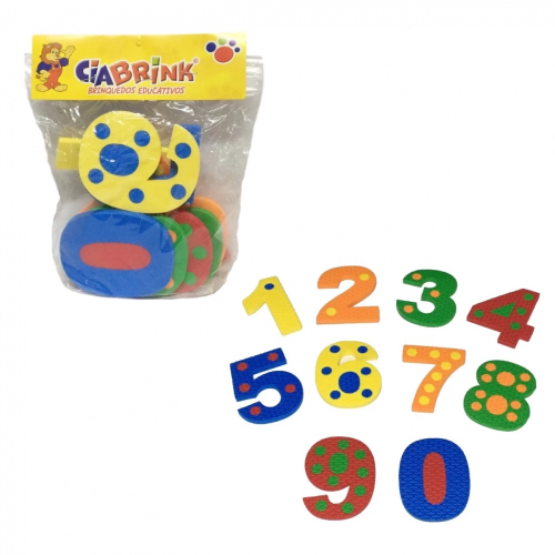 Kit Numerais com Pinos 10 Pecas + Alfabeto Infantil Minusculo 26 Letras em  Promoção na Americanas