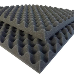 Kit Isolamento Acústico 2,5M² 10 Unidades 50Cm X 50Cm X 2Cm Menor preço em Kit Isolamento Acústico 2,5M² 10 Unidades 50Cm X 50Cm X 2Cm