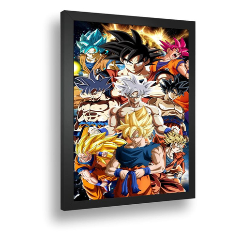 Quadro do Goku na Favela (Dragon Ball) em Promoção na Americanas