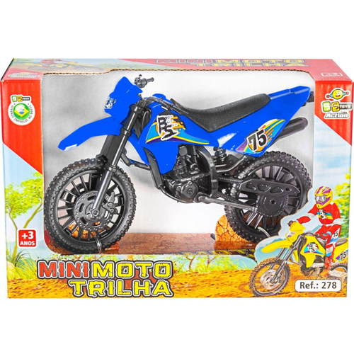 Mini Moto De Trilha - Bs Toys