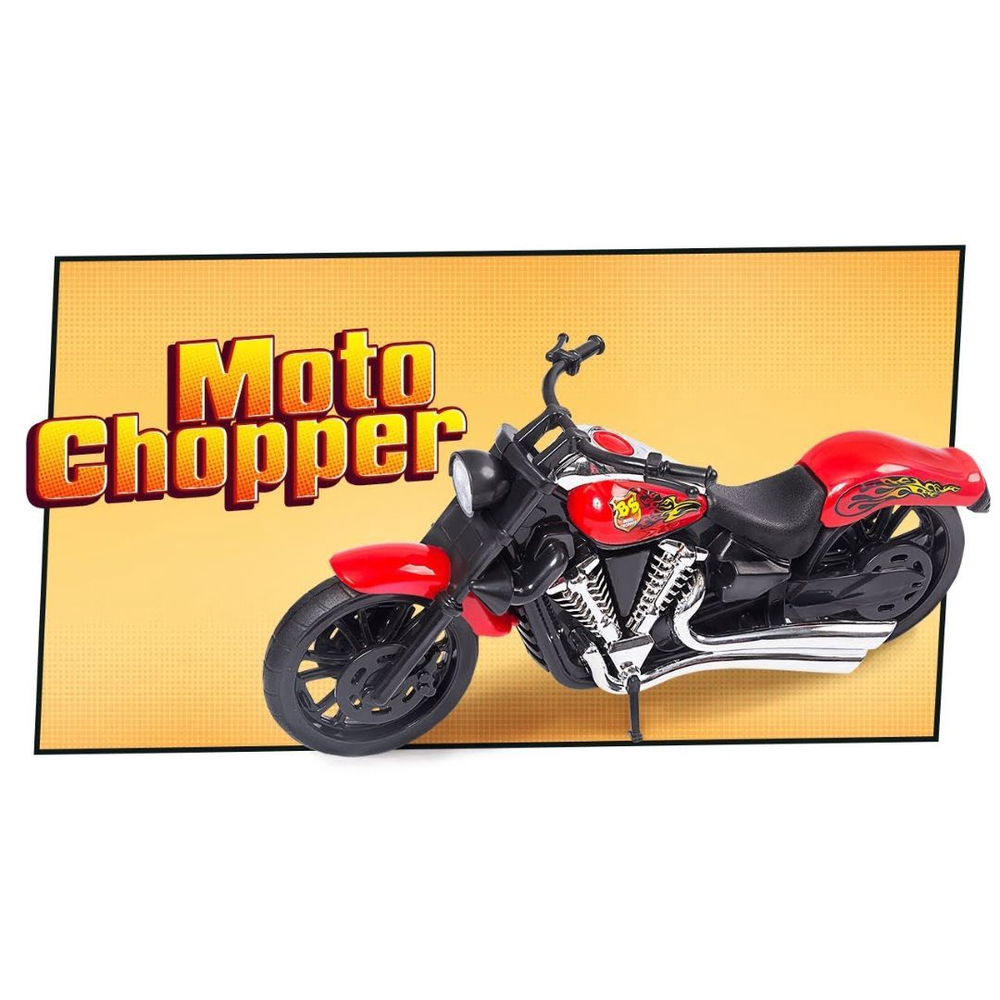 Moto de Brinquedo Chopper Action Infantil 4 cores - Tem Tem