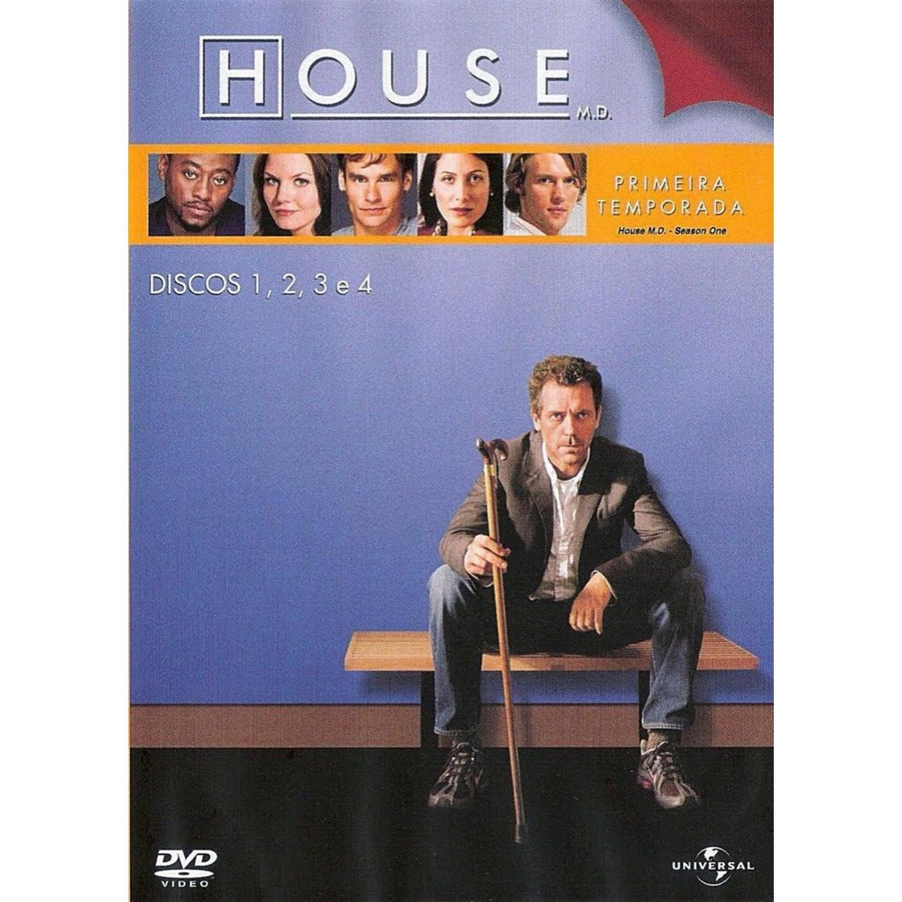 Dvd House 1ª Temp Disco 1 - universal em Promoção na Americanas