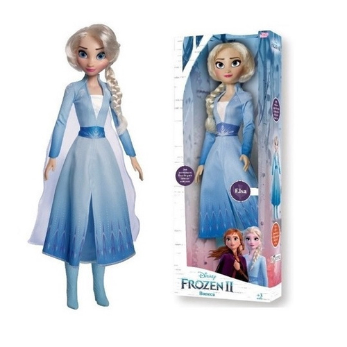 Boneca Elsa Clássica Frozen 2 Princesas Disney + Olaf Original - Bonecas -  Magazine Luiza