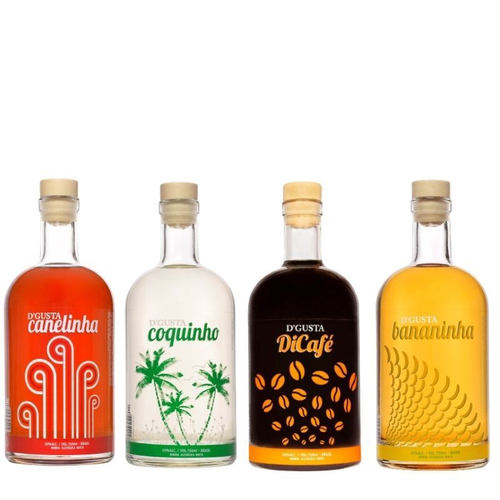 Mini Cachaça D'Gusta Coquinho 50Ml - GAMES & ELETRONICOS