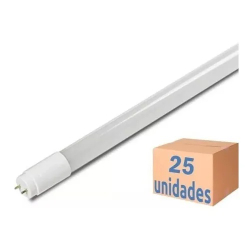 Menor preço em Kit 25 Lâmpadas Led Tubular 18w T8 6500k Branco Frio 1020