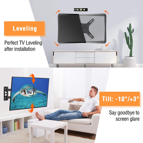 Full Motion Tv Monitor Wall Mount Bracket Gira Rotação De Extensão Para A Maioria Das - Screen Wall Tv Bracket Full Motion Tv Monitor Wall Mount Bracket Gira Rotação De Extensão Para A Maioria Das - Screen Wall Tv Bracket