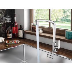 Menor preço em Torneira para Cozinha de Mesa Lorenzetti Bica Móvel - Cromado - 1167F71