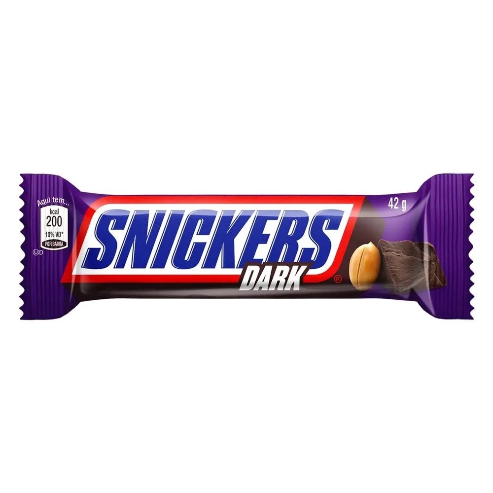6 Unidades Snickers Dark 42g