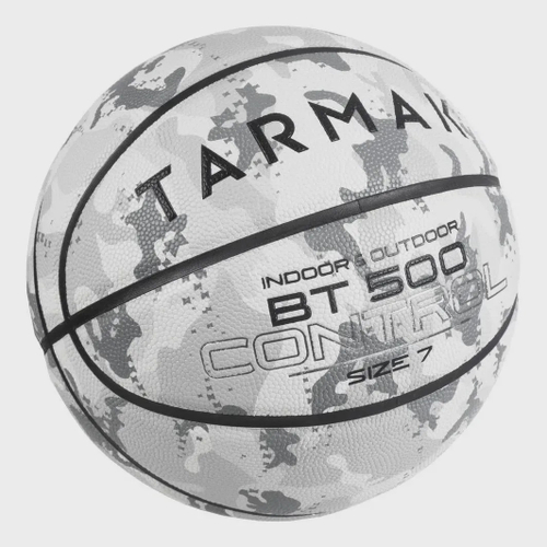 Bola Basquete Oficial Tarmak BT500 T7 Núm 7 com Inflador em