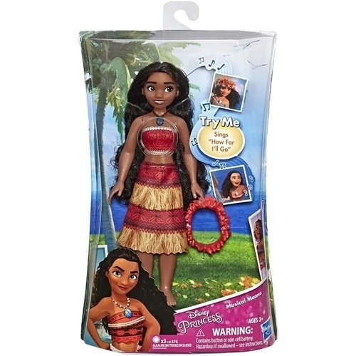 Boneca Moana com Acessório Princesa Disney em Promoção na