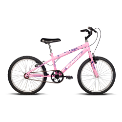 Bicicleta Juvenil Aro 20 Folks Rosa Roxo Verden Bikes Menor preço em Bicicleta Juvenil Aro 20 Folks Rosa Roxo Verden Bikes