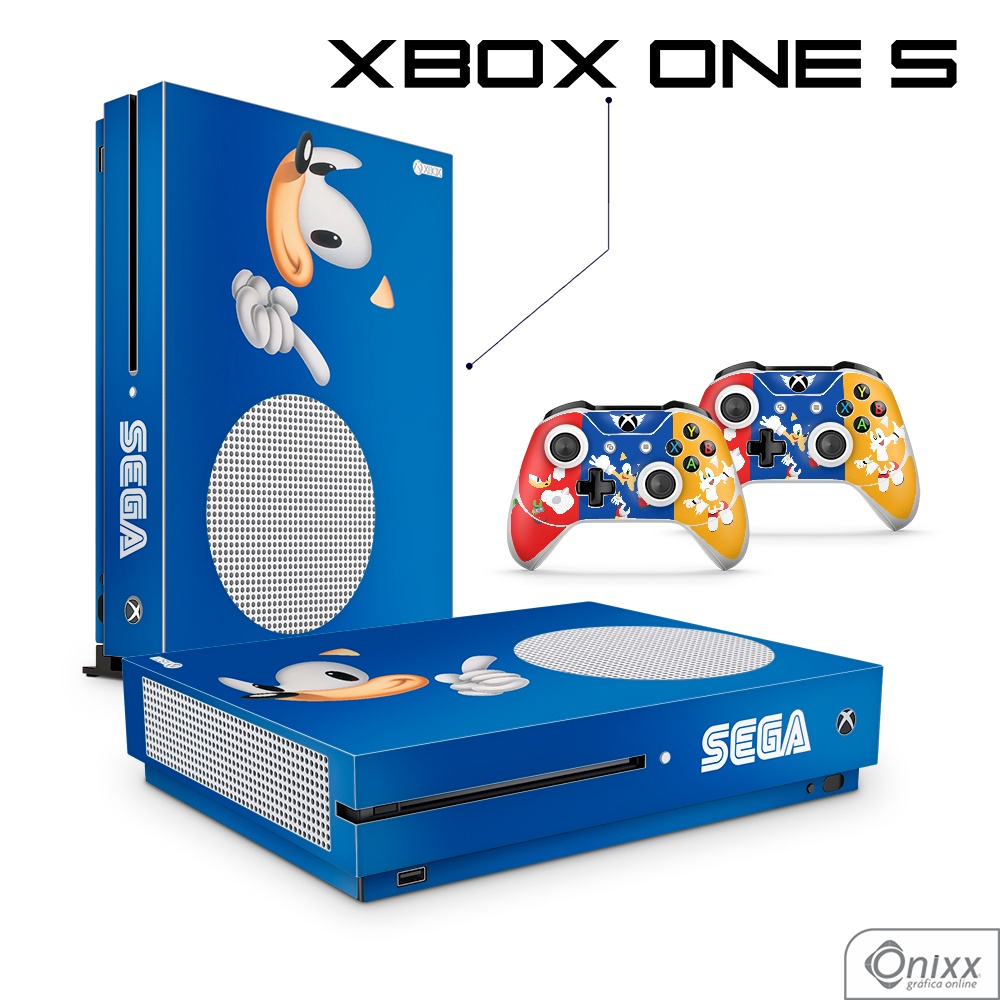 Skin Adesivo Xbox 360 Super Slim - Sonic The Hedgehog em Promoção na  Americanas