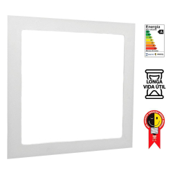 Painel Plafon Luminaria Teto 25w Led Quadrado Slim Embutir Branco Frio é boa?