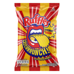 Batata Frita Ondulada Cheddar & Bacon Elma Chips Ruffles Pacote 76g é ruim? Batata Frita Ondulada Cheddar & Bacon Elma Chips Ruffles Pacote 76g é boa?