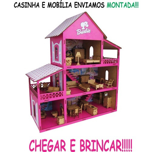 Barbie - Casa Dreamhouse, ACESSÓRIOS (MÓVEIS E CASAS)