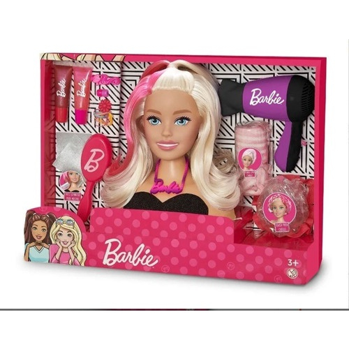 Barbie Hair Stylist Gift Set com Acessórios de Beleza - Barbie