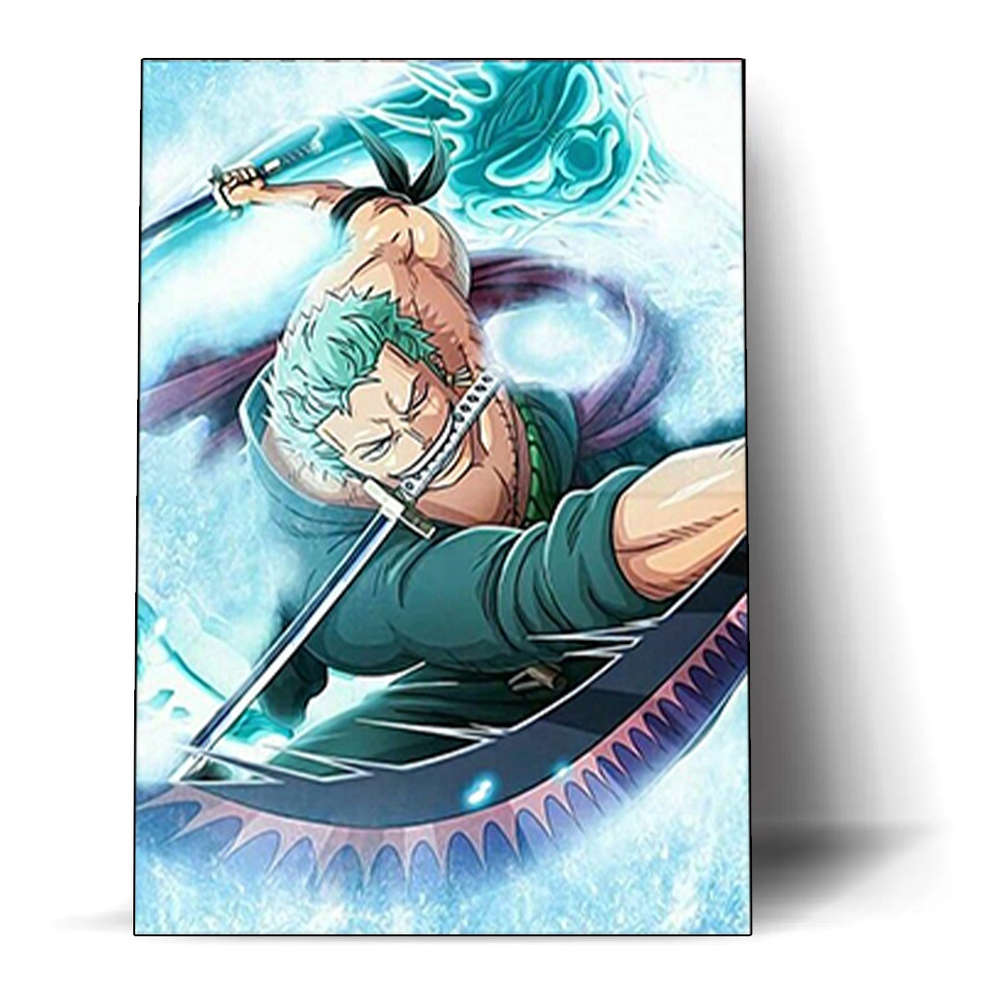 PLACA DECORATIVA ONE PIECE ZORO