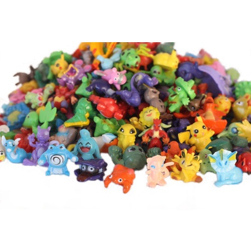 Pokémon Kit 24 Miniaturas Sem Repetições Brinquedo Coleção