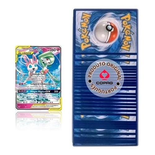 Kit 100 Cartas Pokémon + Gardevoir E Sylveon Gx Aliados em Promoção na  Americanas