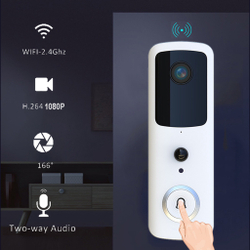 HD 1080P Wireless WiFi DoorBell Smart Video Phone Visual Intercom Câmera segura é boa?