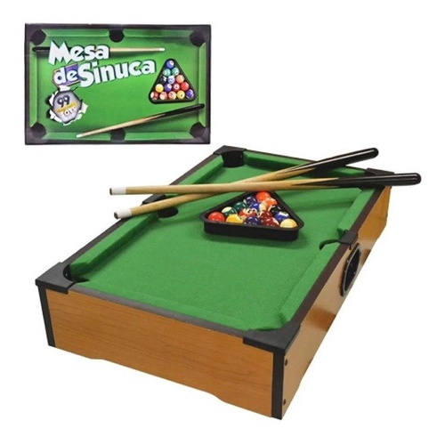 Mini Bilhar Mesa De Sinuca Snooker Jogo Brinquedo