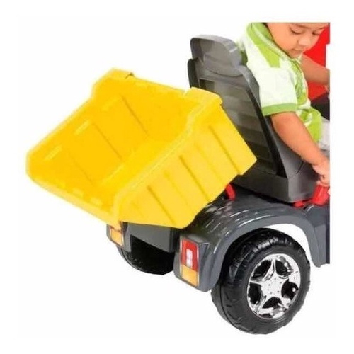 Caminhão Mini truck Pedal Infantil Criança com Caçamba Basculante 9300  Magic toys Presente Menino Aniversario em Promoção na Americanas