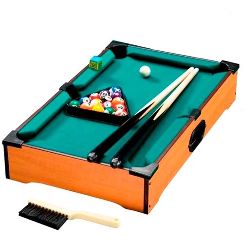 Jogo Mini Mesa De Sinuca Snooker Bilhar Infantil na Americanas