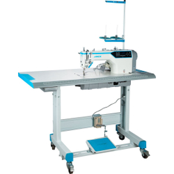 Jack A5E - novo modelo - Máquina de Costura Reta Industrial computadorizada, com cárter blindado, funções automáticas, controle do comprimento do ponto por motor de passo. Menor preço em Jack A5E - novo modelo - Máquina de Costura Reta Industrial computadorizada, com cárter blindado, funções automáticas, controle do comprimento do ponto por motor de passo.