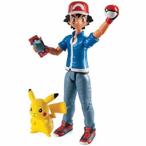 Boneco Pokémon Pikachu Articulado Brinquedo Action Figure em