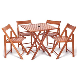 Jogo De Mesa de Madeira Com 4 Cadeiras Dobráveis Mogno Premium Com Furo Para Ombrelone é ruim? Jogo De Mesa de Madeira Com 4 Cadeiras Dobráveis Mogno Premium Com Furo Para Ombrelone é boa?