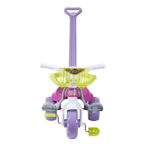 Velotrol Triciclo Infantil Menina Velocípede Rosa Magic Toys