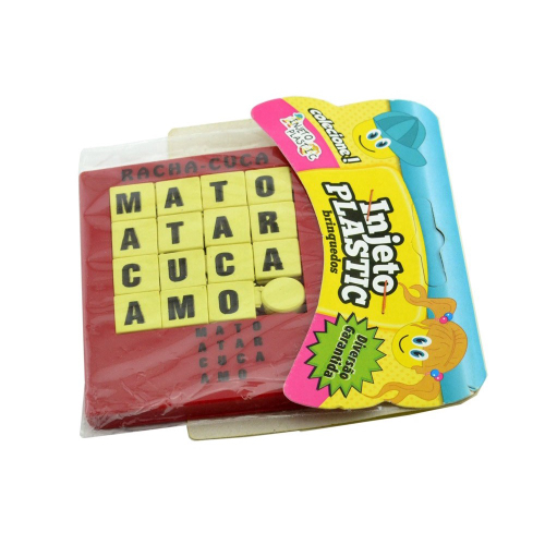 Racha Cuca Brinquedo Jogo Quebra Cabeca Letras Infantil